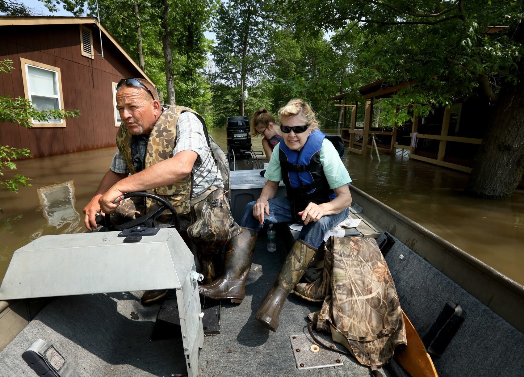 Mississippi River flooding in St. Charles County